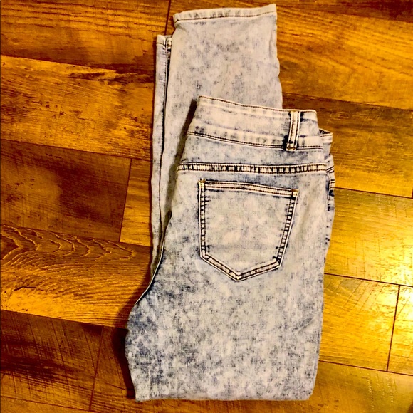 one 5 one Pants - Plus Size One 5 One Acid Wash Jeggings